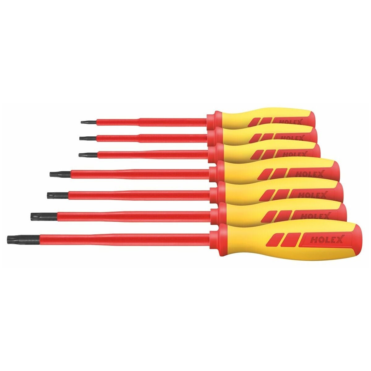 Sähköasentajan ruuvimeisselisetti Torx® täysin VDE-eristetty 7