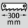 Terän pituus: 300 mm