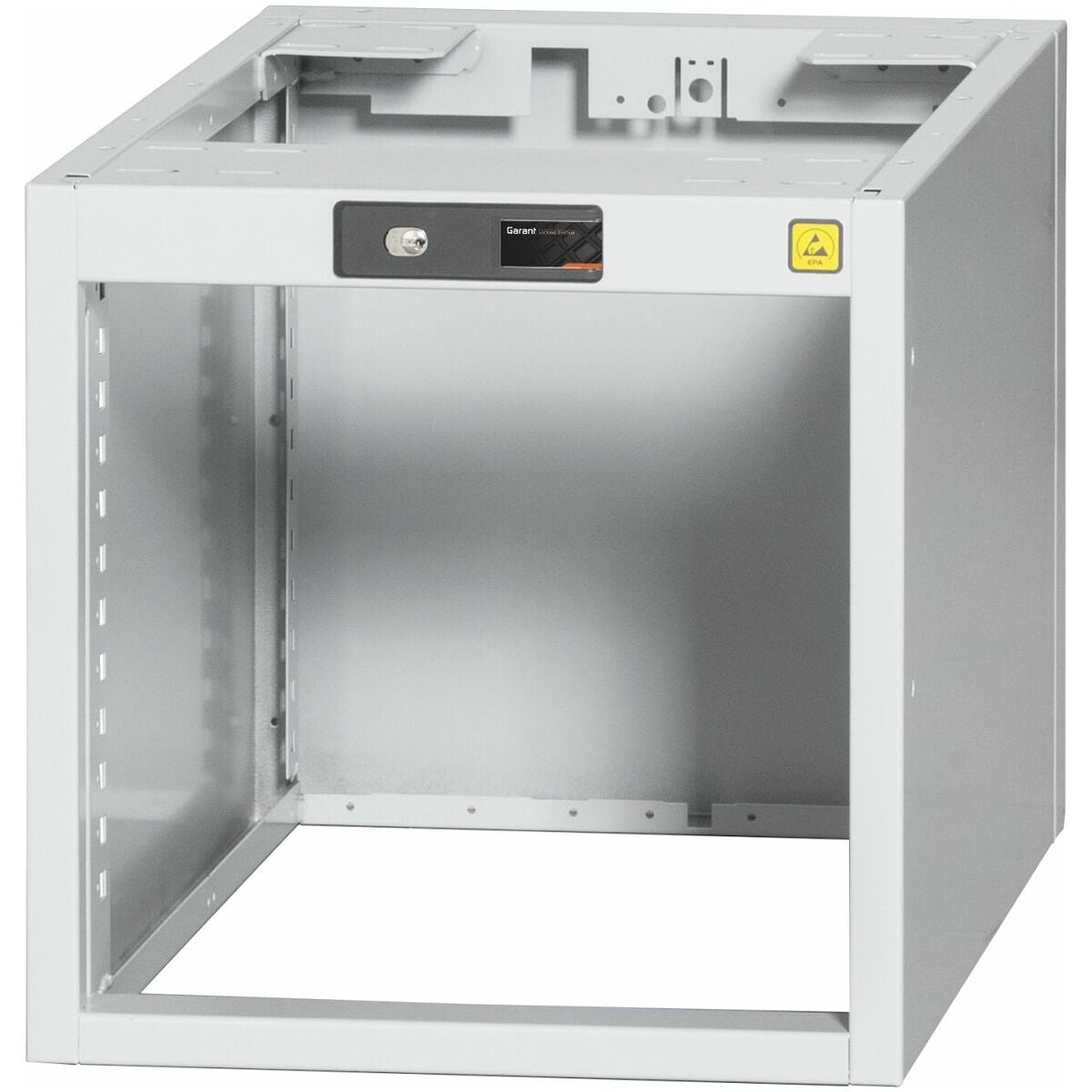 ESD-laatikostoyksikkö 16G, omaan varusteluun ja ulosvedettäville laatikoille 12×20G 400 mm