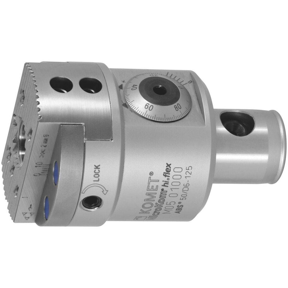 KOMET® MicroKom® hi.flex hienosäätöavarruspää 6–125 mm 6-125 mm