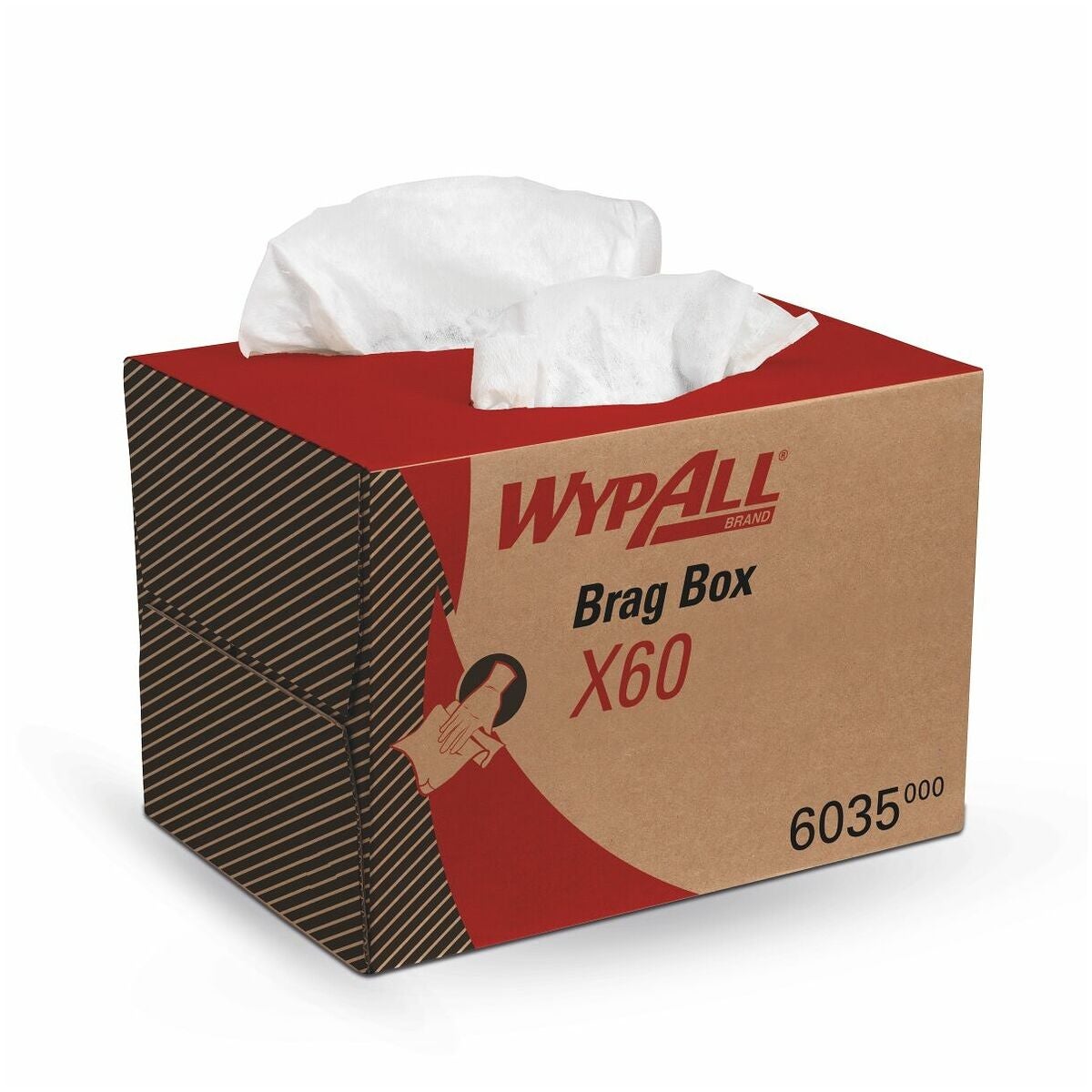 WypAll® X60 -pyyhintäliinat Brag Box W W