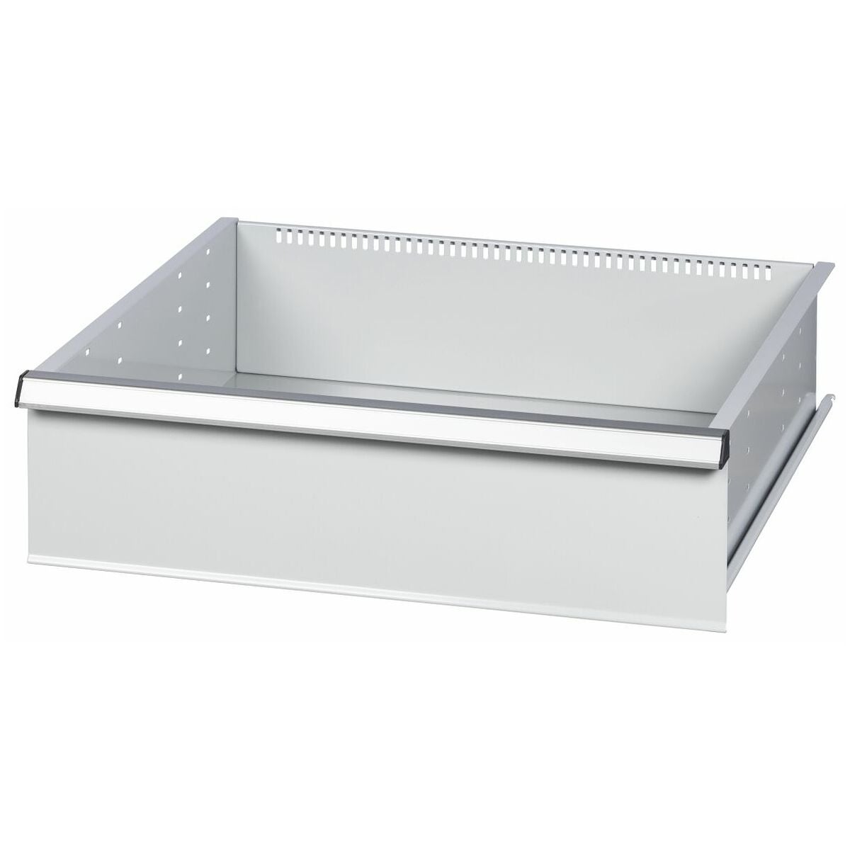 ESD-ulosvetolaatikko, yksittäisten ulosvetolaatikoiden vapautus yhdellä kädellä, 50 kg 26×24G 200 mm