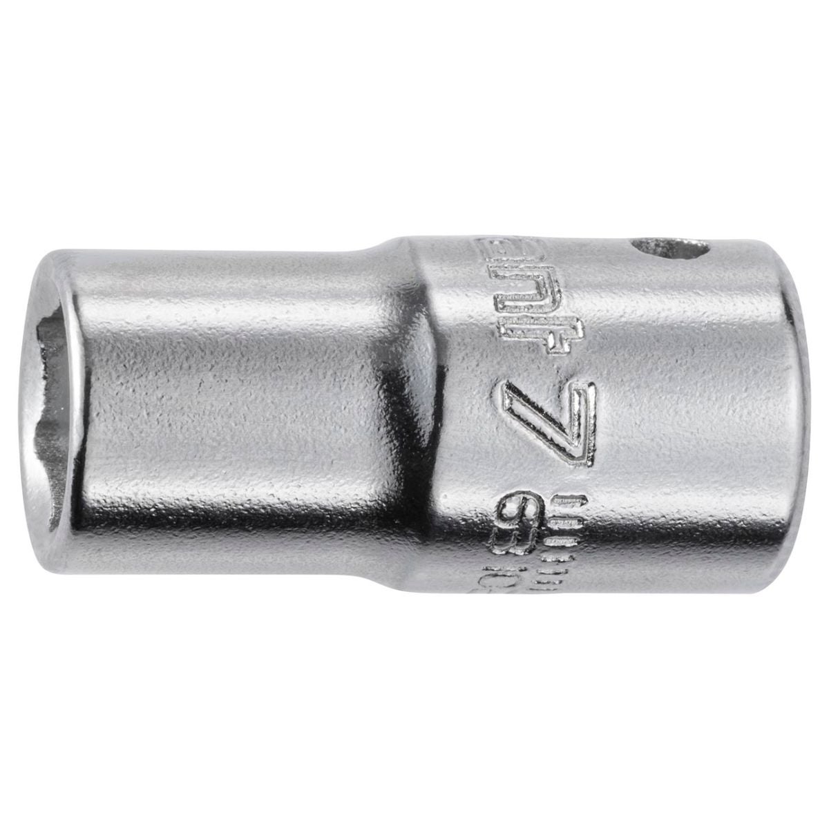 Kuusiokolohylsy 1/4 tuumaa 7 mm