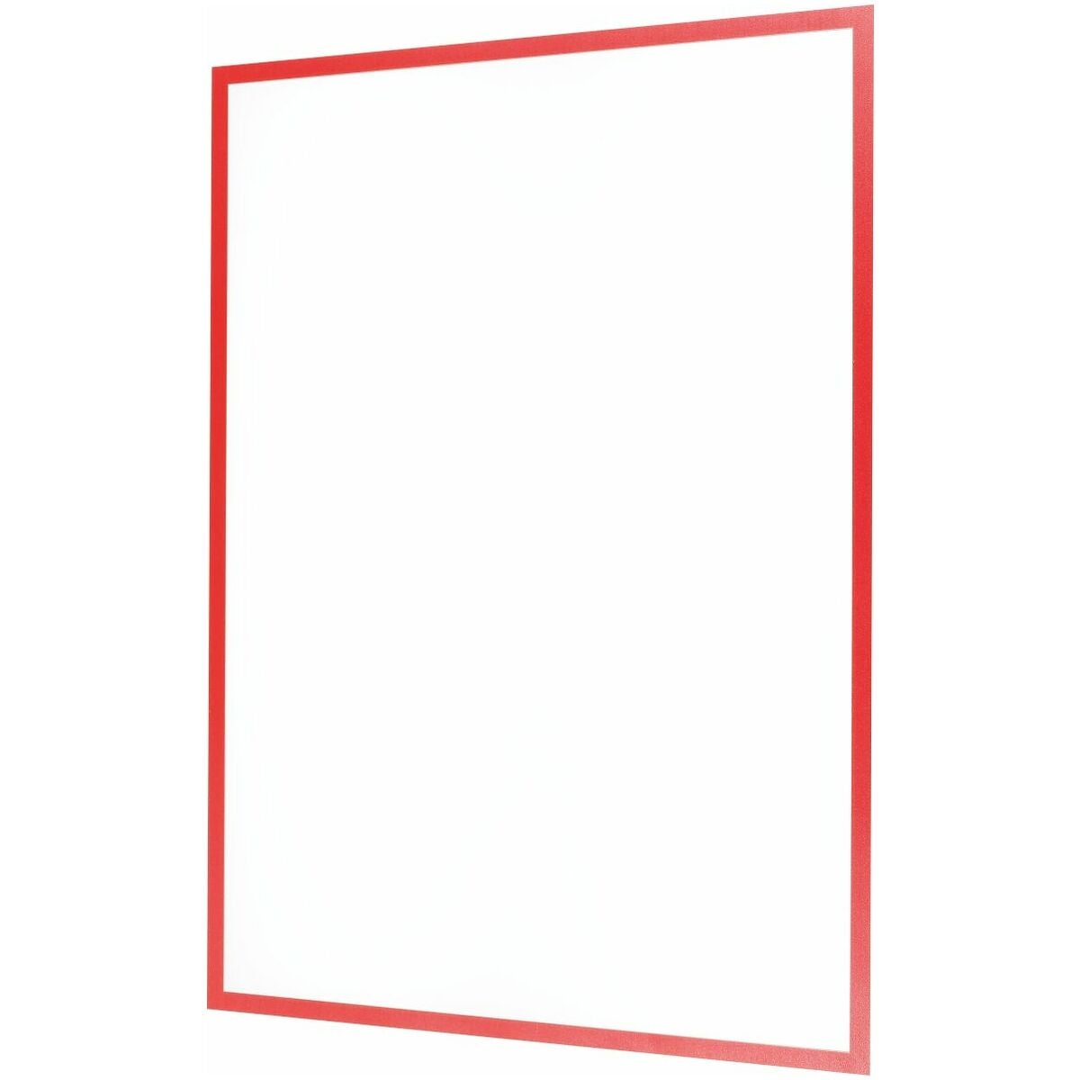 Läpinäkyvä magneettinen kansio A3, sarja 10 kpl DIN A3 Punainen