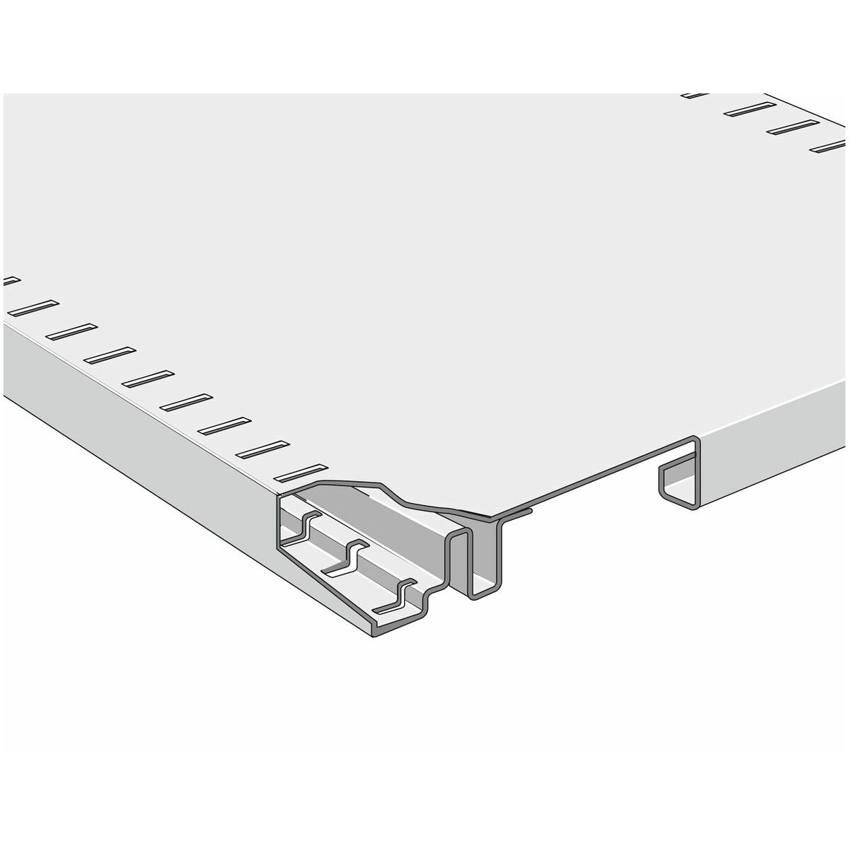 Hyllytaso 1282 x 400 mm 1282x400 mm
