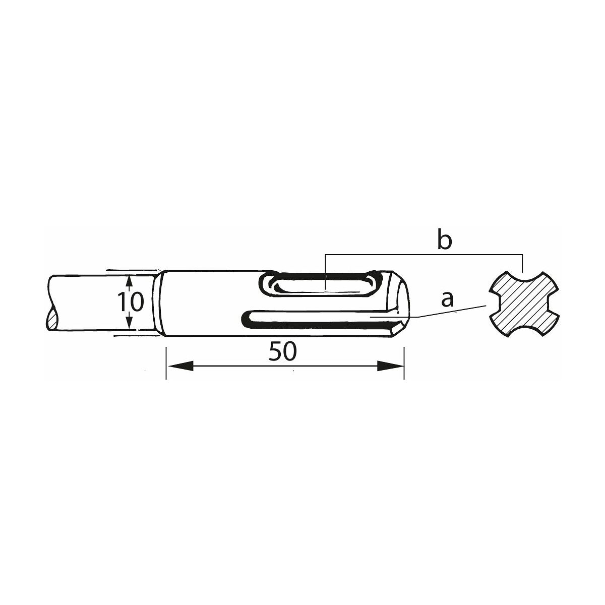 Kovametalliporavasarasetti "MX4" 5–10 mm 5–10 mm