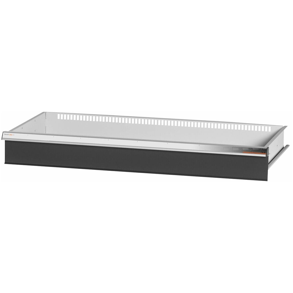 Ulosvedettävä laatikko kaappiin, jossa eteen avautuvat ovet, leveys 40G 36×16G 150 mm