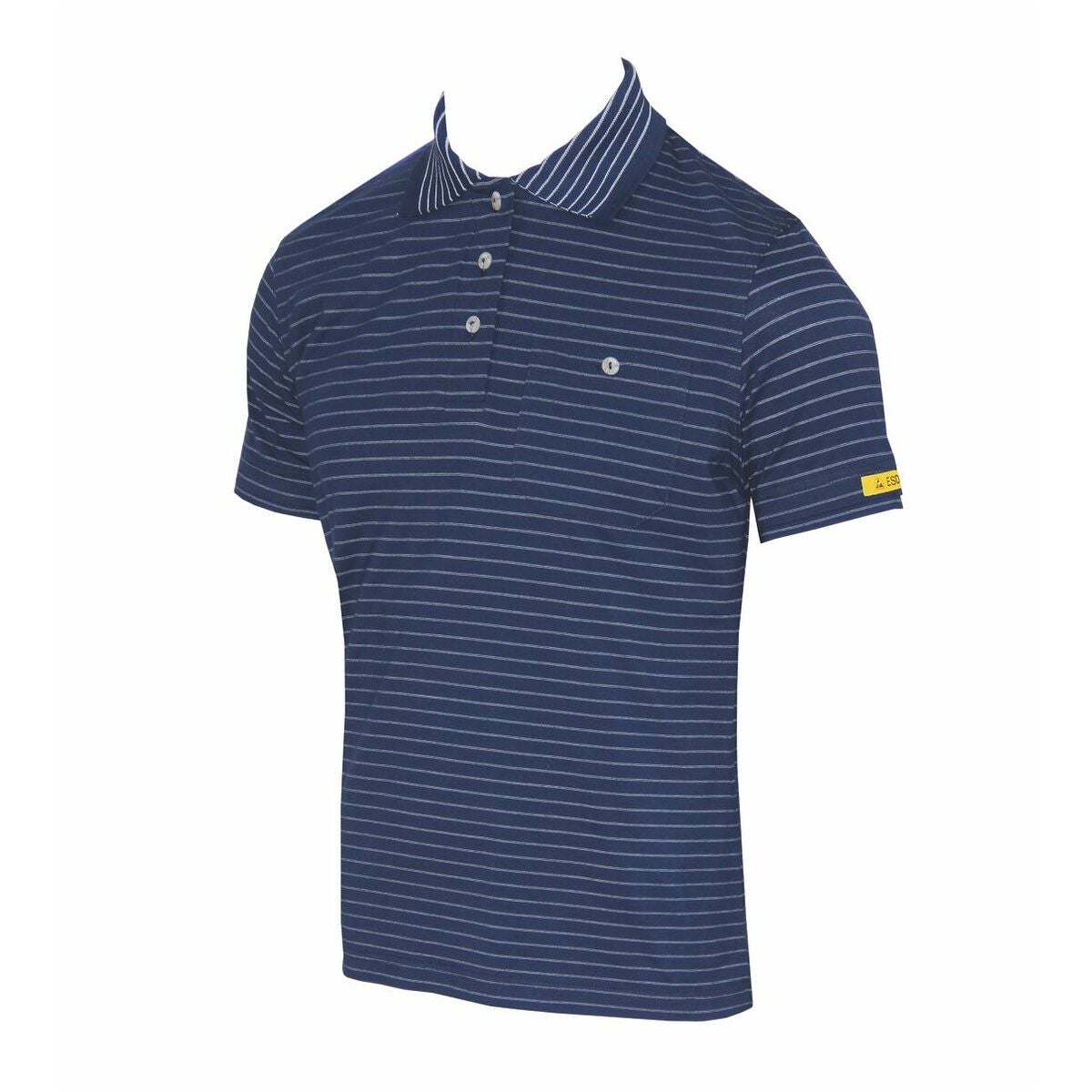 ESD-naisten pikeepaita CONDUCTEX® Cotton Knit navy XS
