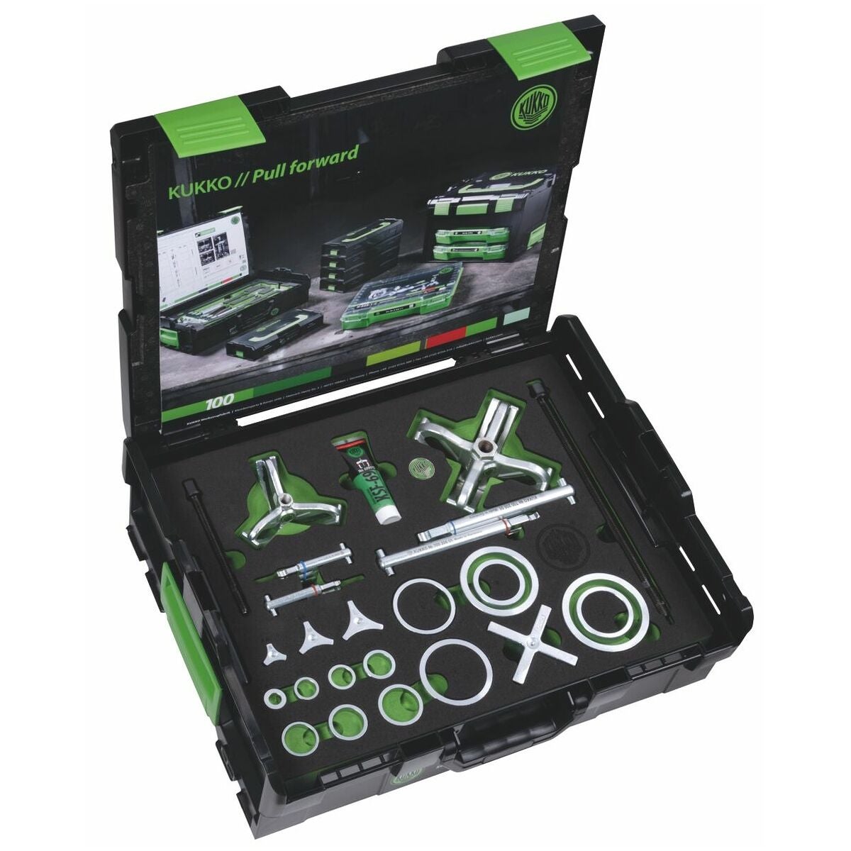 Kuulalaakeriulosvedinsarja KUKKO L-BOXX® K70C:ssä