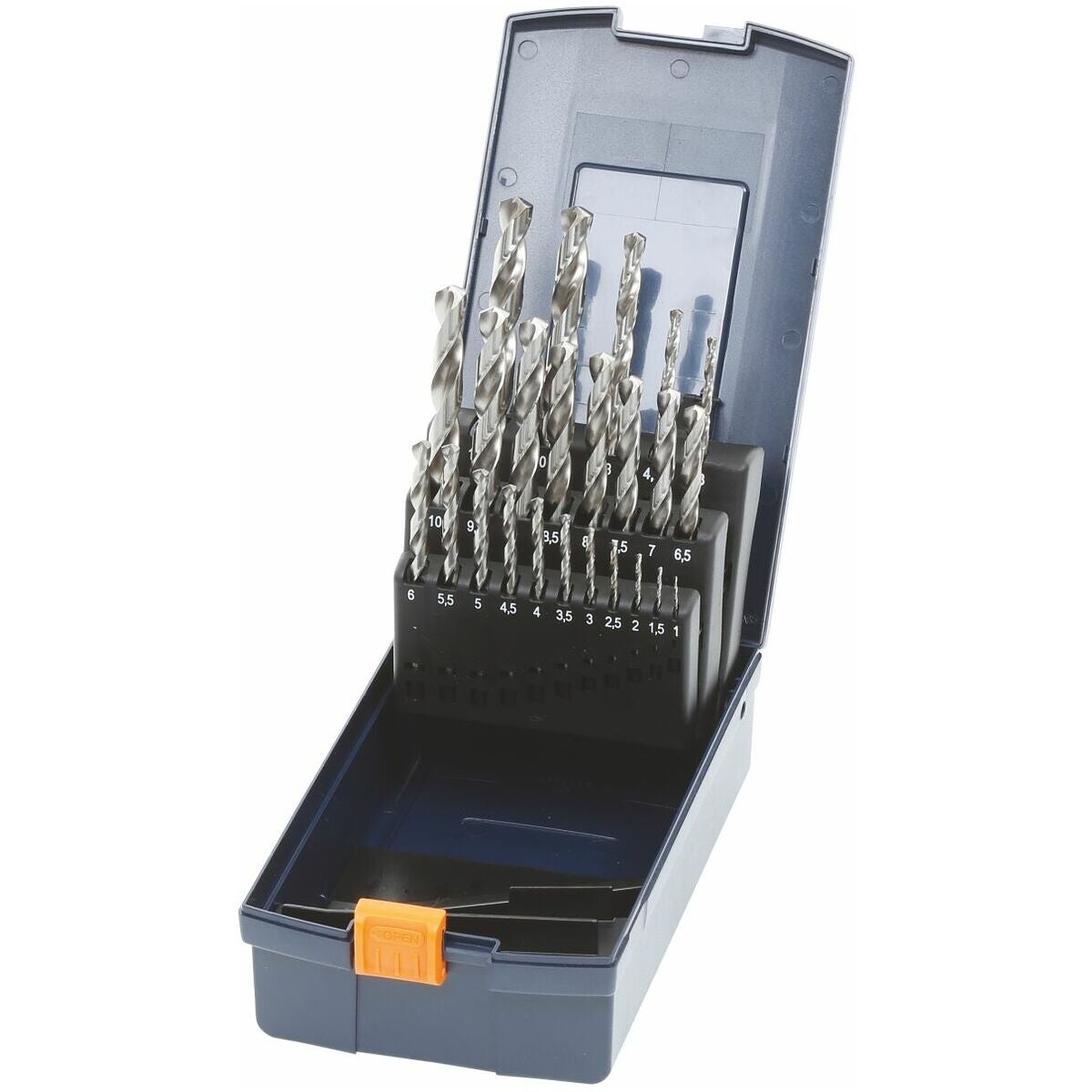 HSS/E-kierreporausarjasarja nro 114400, kasetilla, pinnoittamaton 1-10,5