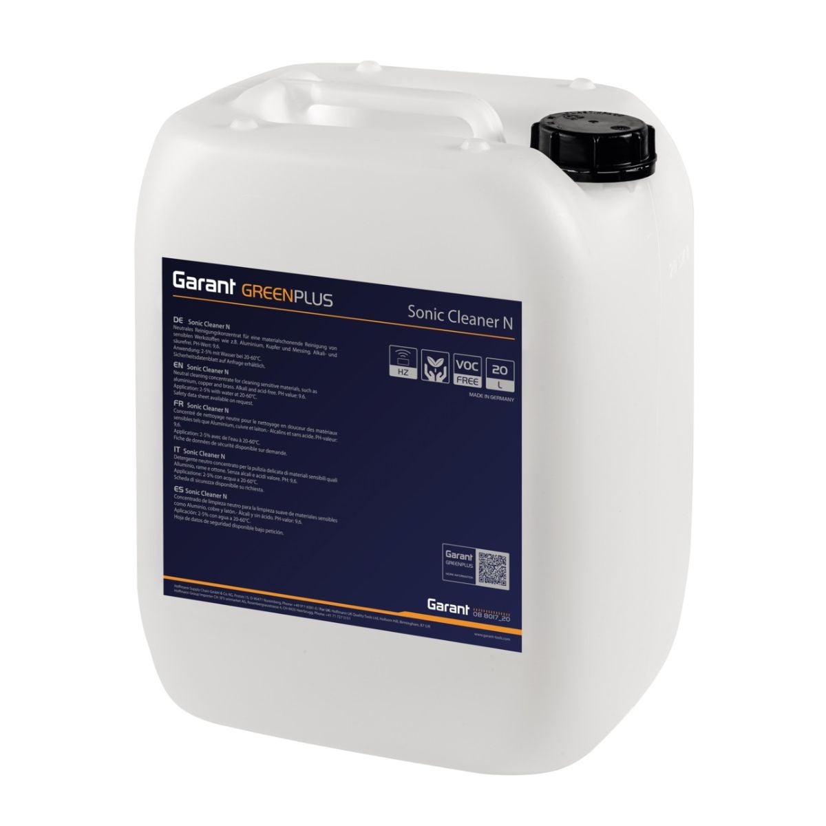 GARANT GreenPlus -ultraäänipesuaine Sonic Cleaner N, neutraali