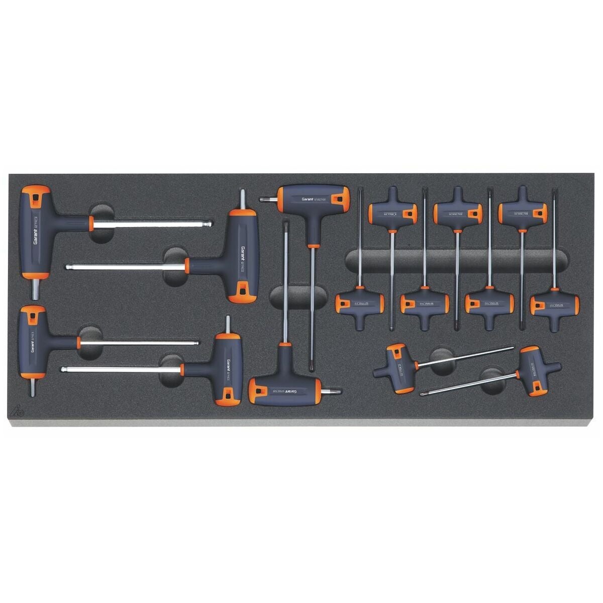 Torx®-ruuvitalttasarja, T-kahvalla 15 15