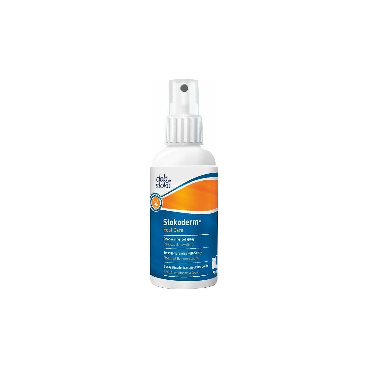 Jalkasuihke (BG, CZ; HR, HU, PL, RO, SLO, TR) Stokoderm® Foot Care 100 ml