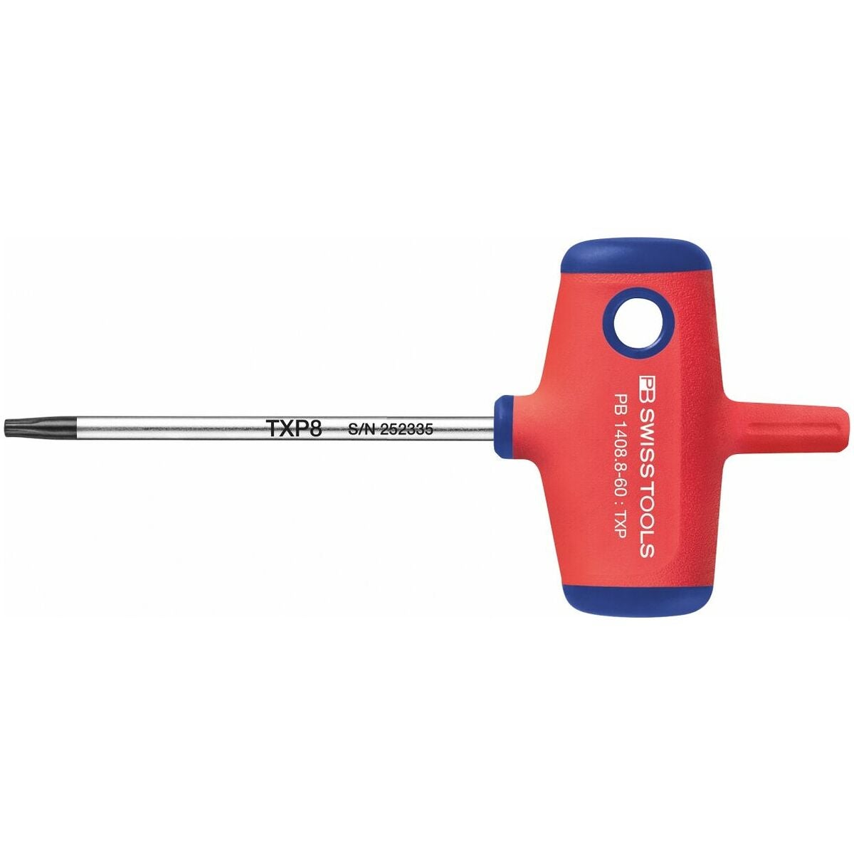 Torx Plus® -ruuvimeisseli, T-kahvalla 8ip