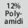 Kangaskoostumus: 12% polyamidi