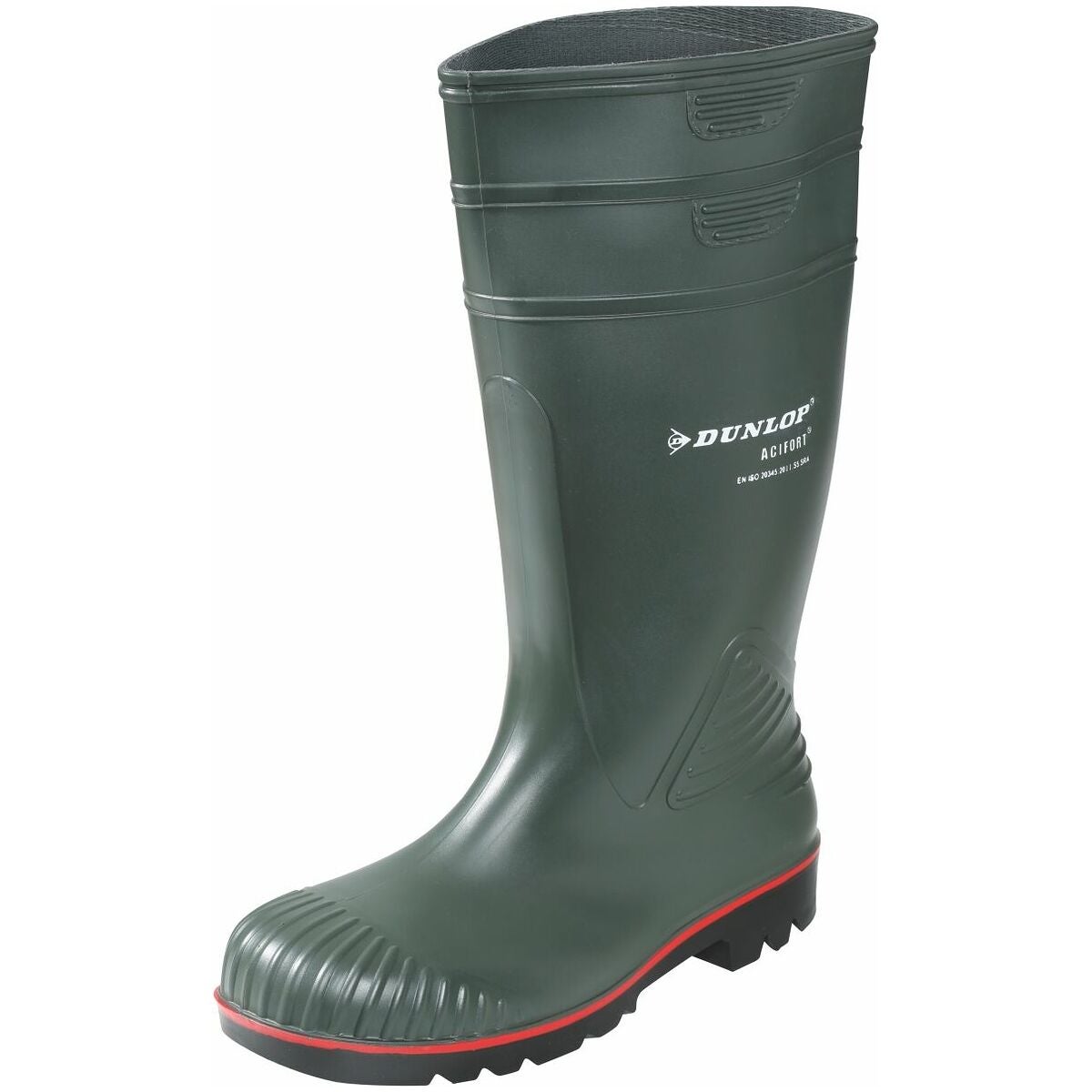 Turvasaapas vihreä DUNLOP ACIFORT HEAVY DUTY FULL SAFETY, S5