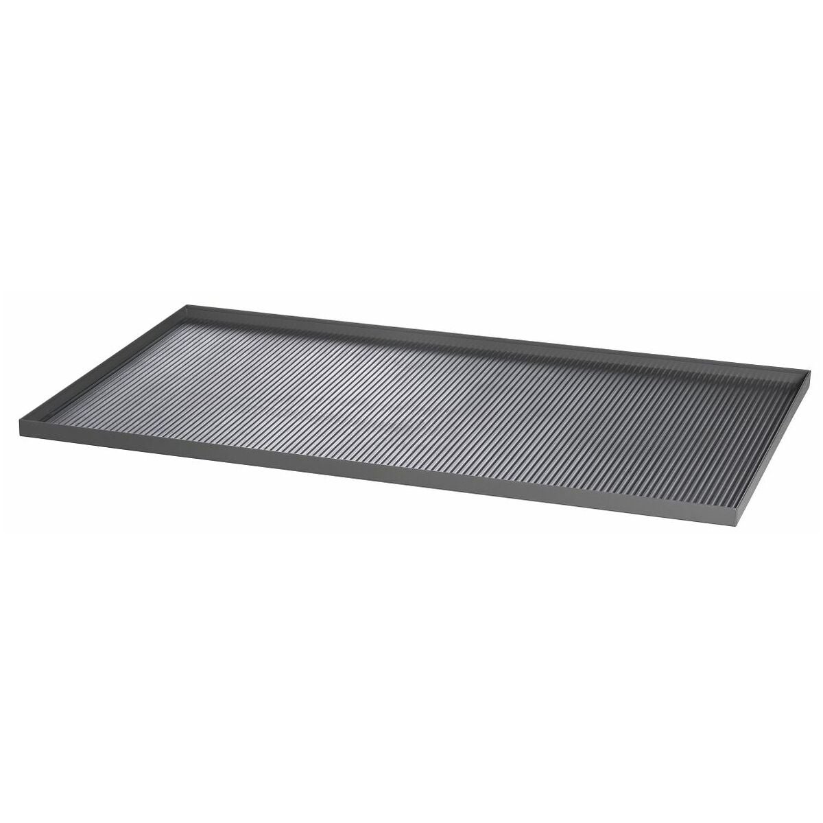 Teräspellistä valmistettu peitelevy, suojareuna 4 sivulla 40x24