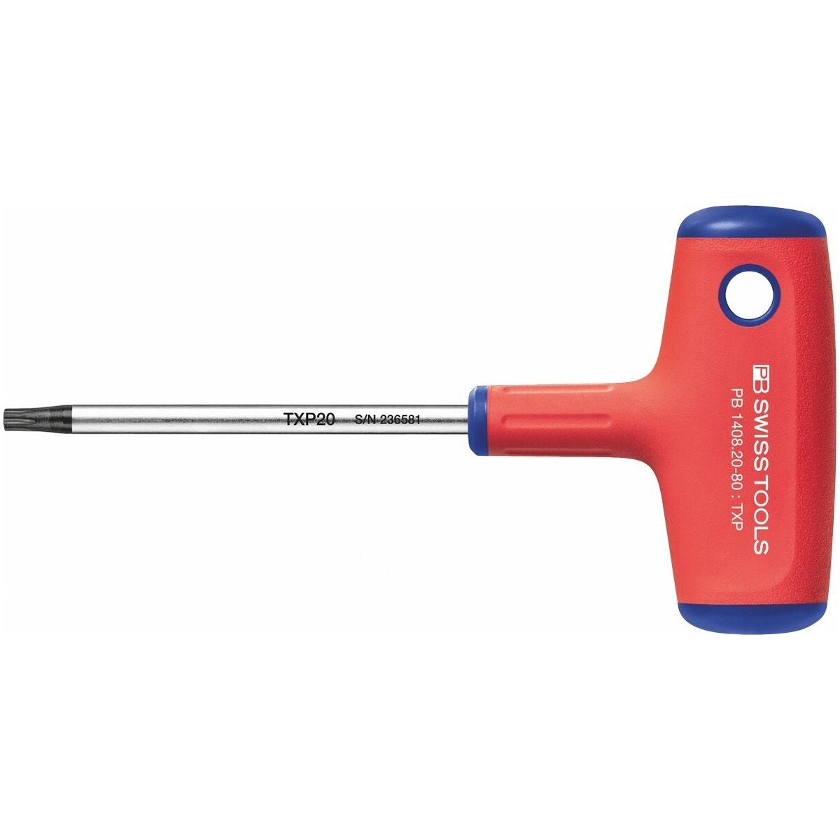 Torx Plus® -ruuvimeisseli, T-kahvalla 20ip