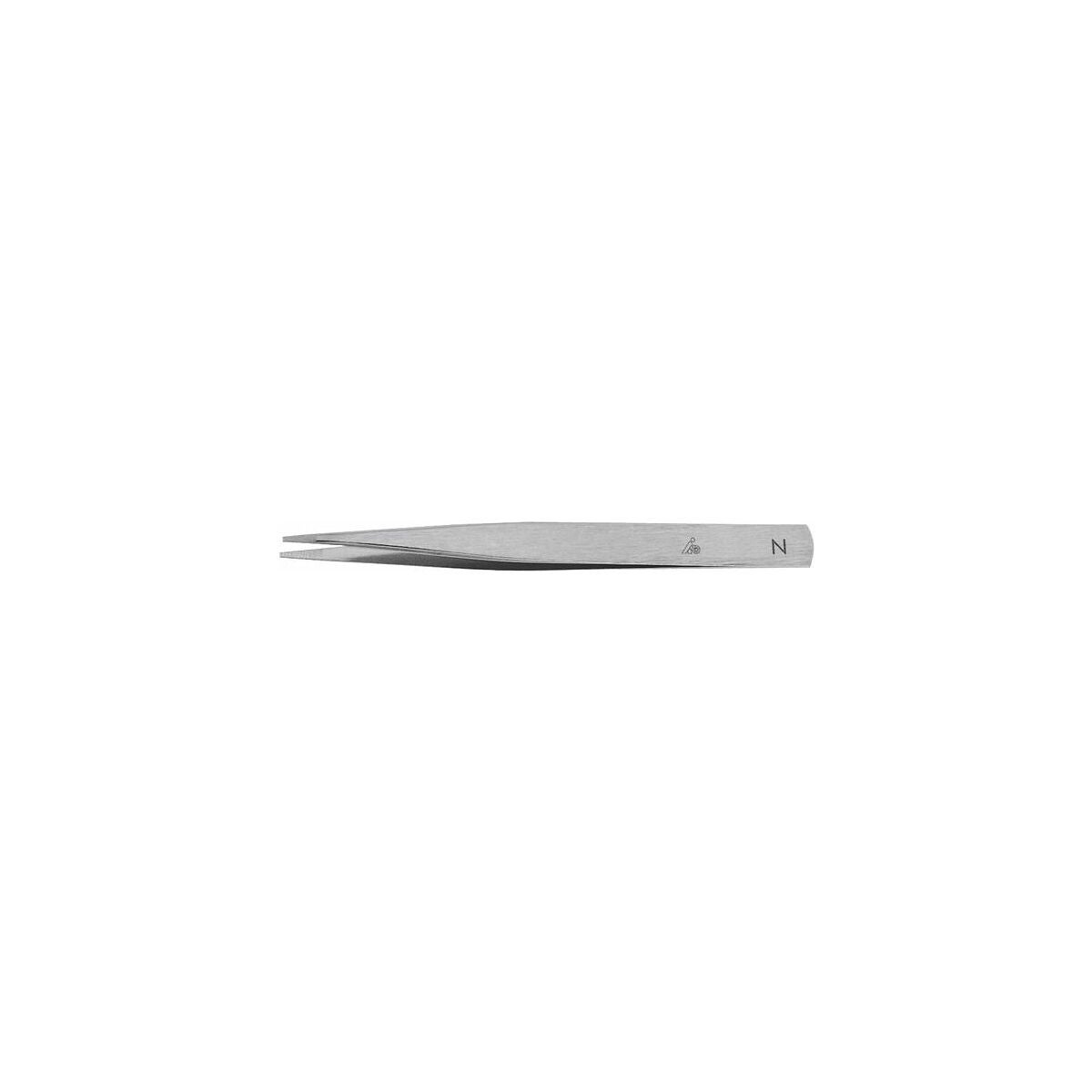 Pinsetit tylppä / 1 mm leveä kärki, 125 mm N