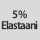 Kangaskoostumus: 5% elastaania