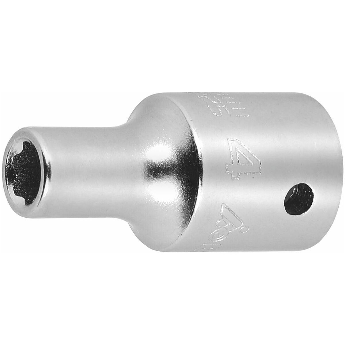 Kuusiokolokärkihylsy 1/4 tuumaa Surface Drive 4 mm
