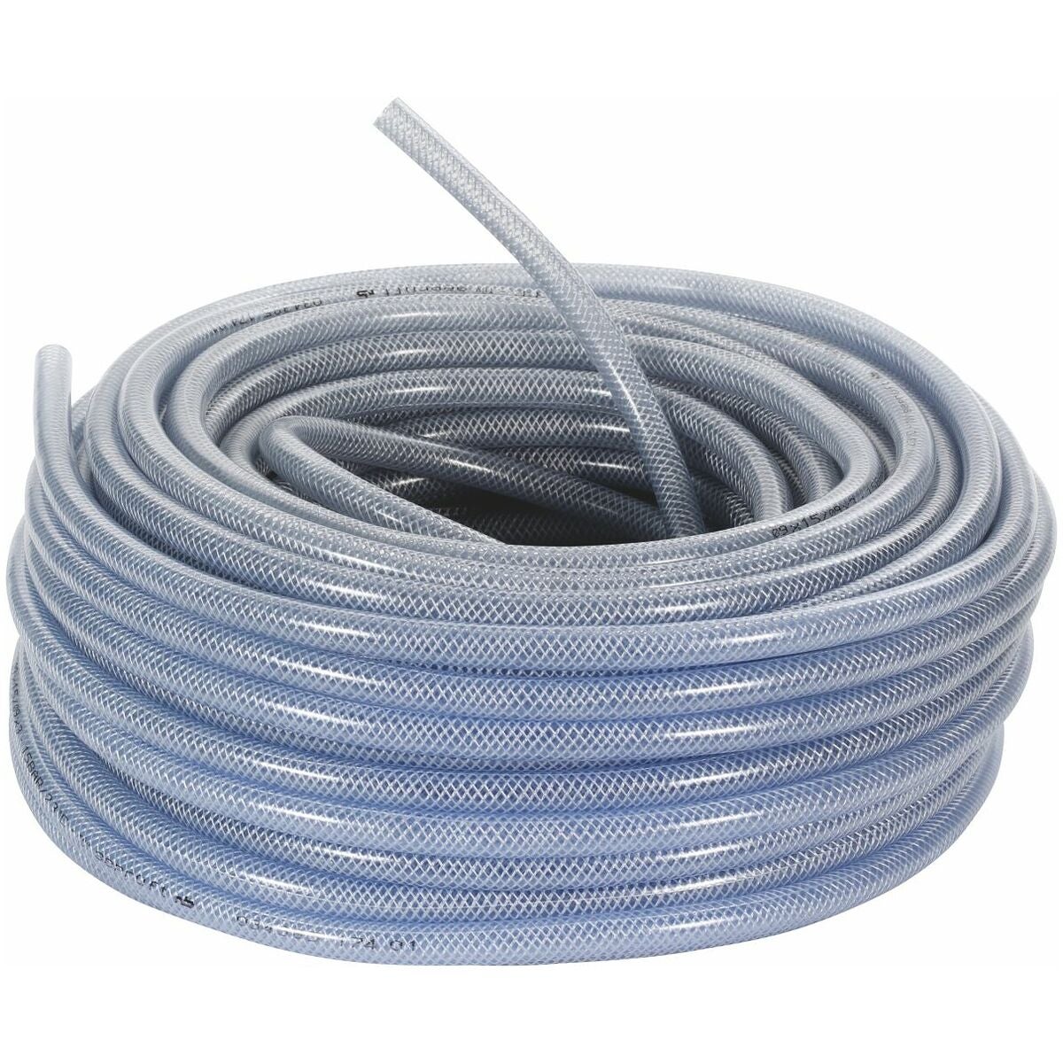 Kangaspunosletku, läpinäkyvä PVC, pituus 50 m