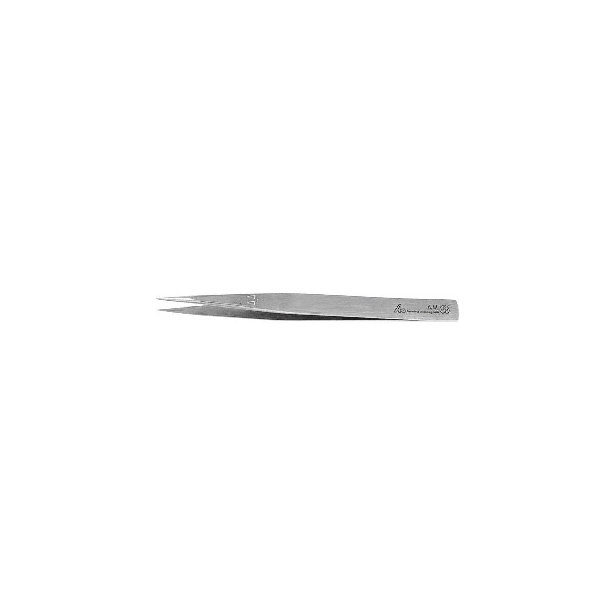 Pinsetit, teräväkärkiset, 125 mm, muoto AA