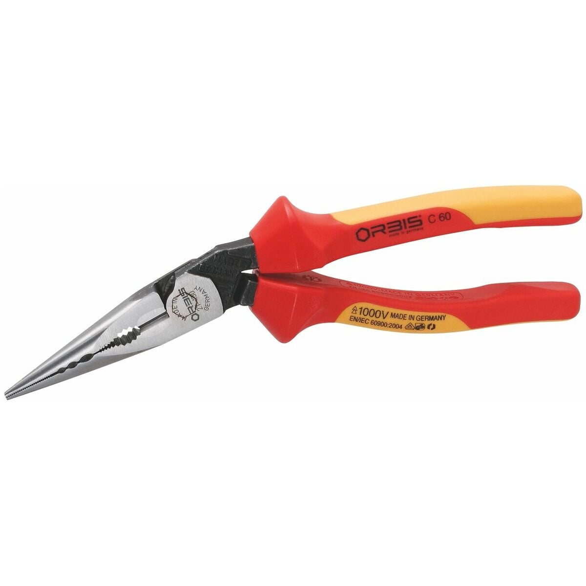 Kärkipihdit, taivutetut, VDE-eristetyt 220 mm 220 mm