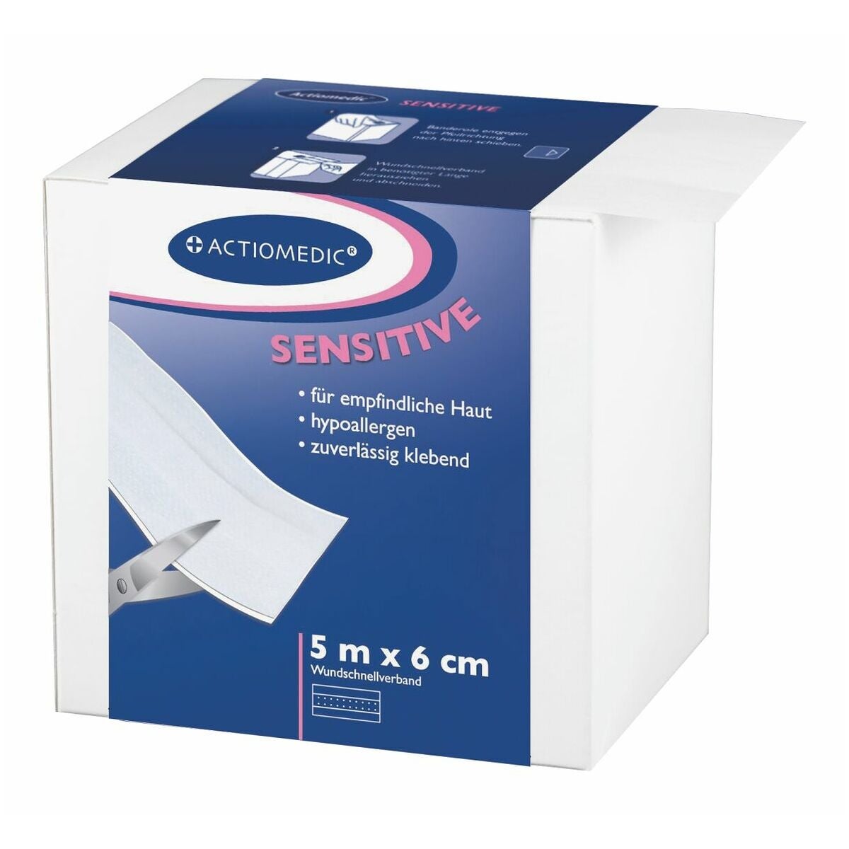 Actiomedic® pikaenside haavoille, pituus 5 m
