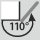 Oven avautumiskulma: 110 astetta