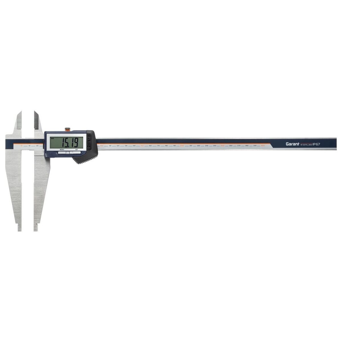 Digitaalinen verstaantyöntömitta IP67 mittakärjillä 300 mm 300 mm