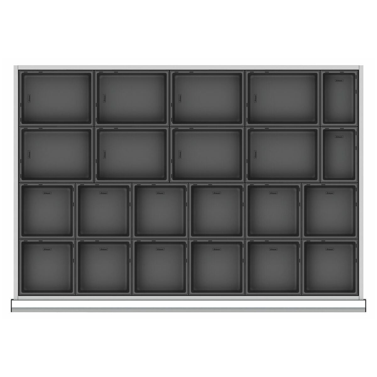 easyPick pientavarasäiliövalikoima 36×24G 75/2