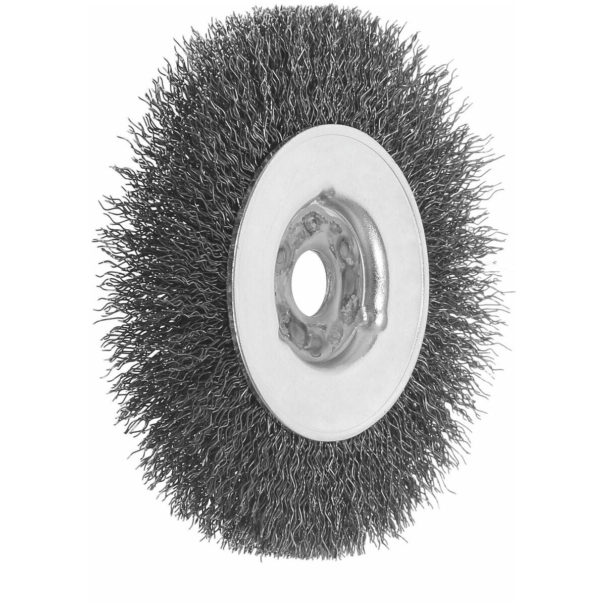Yksirivinen pyöröharja teräslanka 0,30 mm 100×12 mm