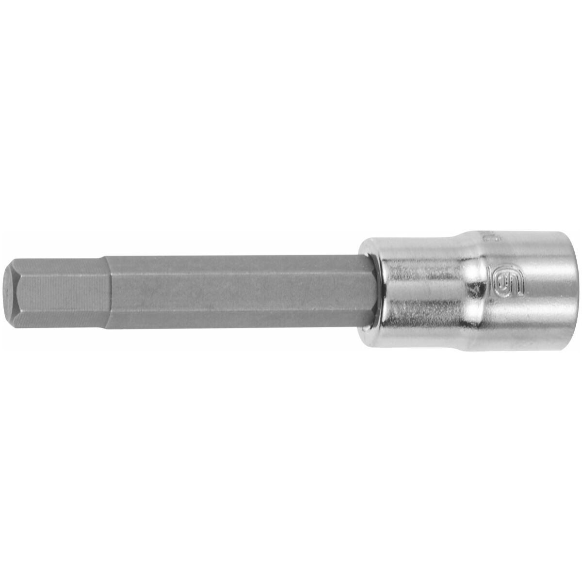 Kuusiokantaruuvauskärkihylsy 1/4 tuumaa, pitkä 6 mm