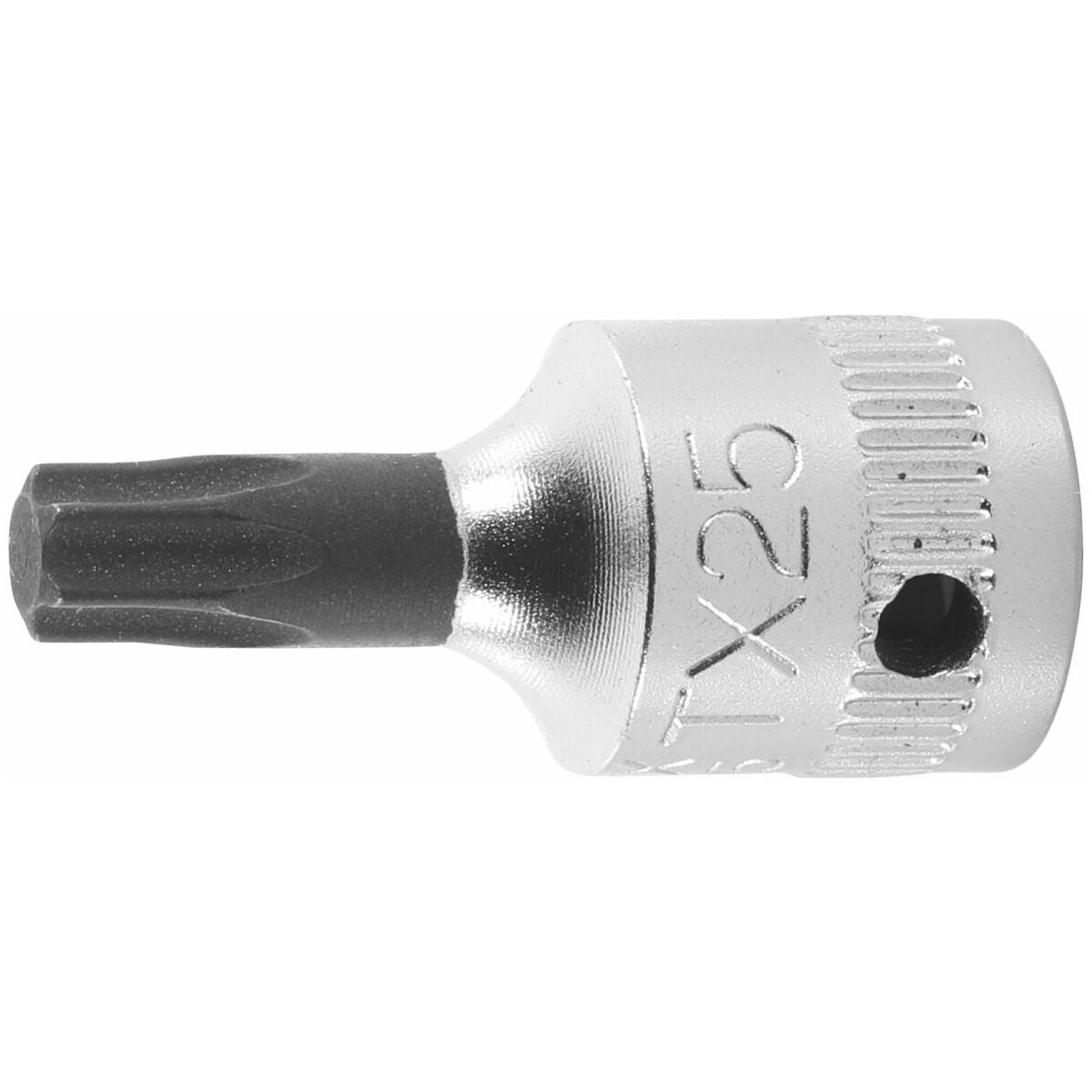 Ruuvinväänninhylsy 1/4 tuumaa Torx®-ruuveille, lyhyt Tx25