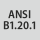 Standardi: ANSI B 1.20.1