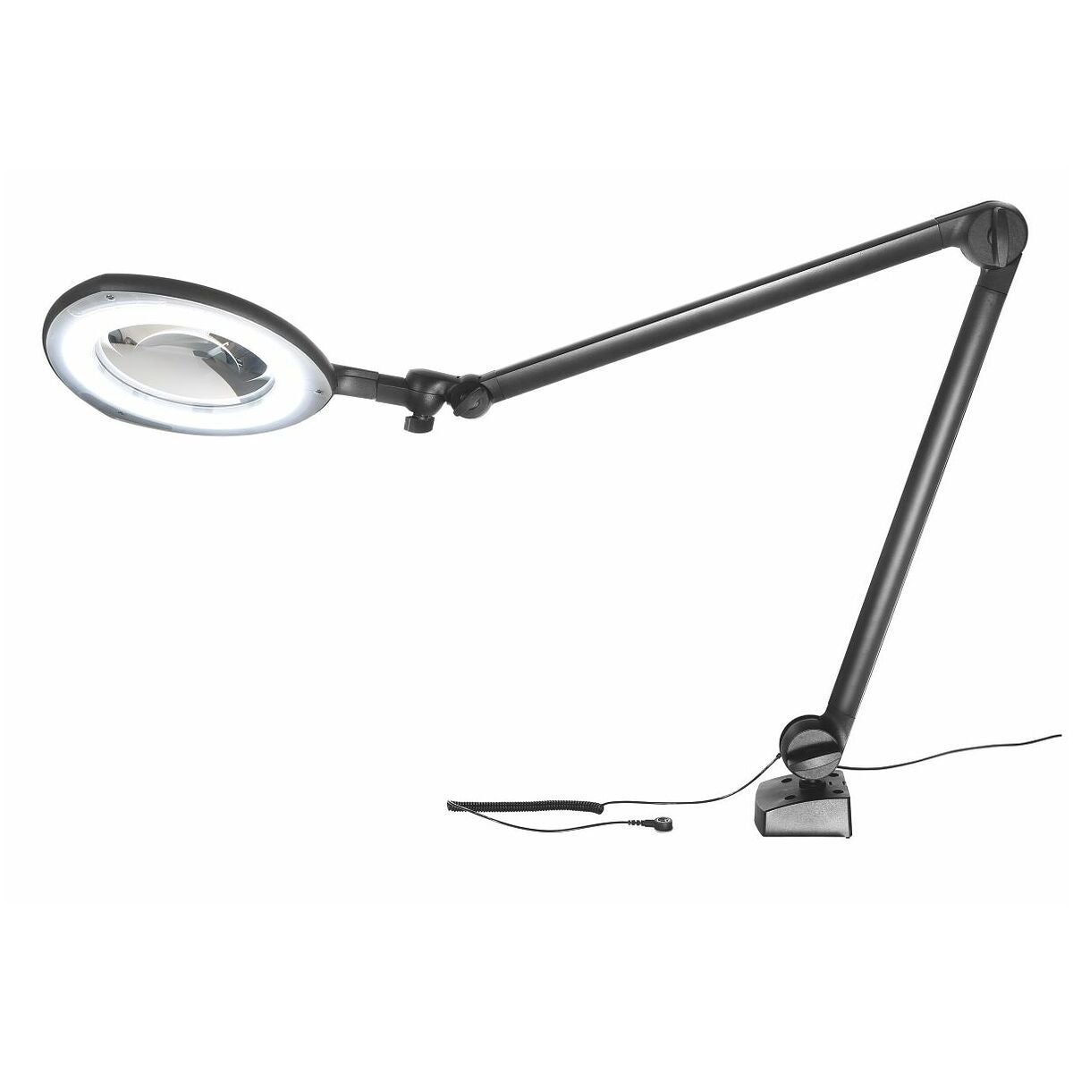 LED-suurennusvalaisin ESD-malli 160 mm 160 mm