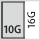 Vetolaatikon täyttöaste G: 10×16