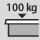 Vetolaatikon/ulosvetotason kantavuus: 100 kg