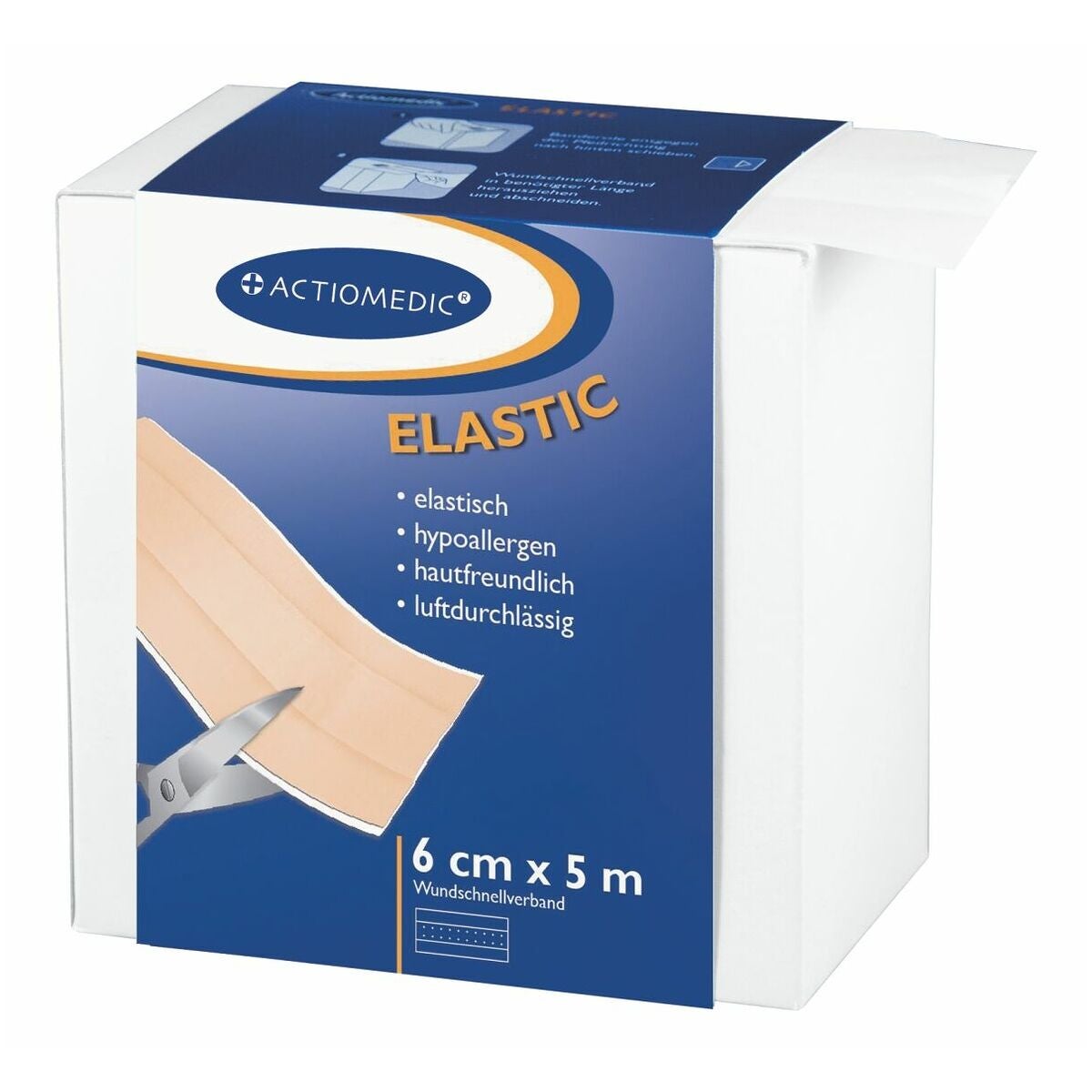 Actiomedic® haavojen pikaside pituus 5 m ELASTIC