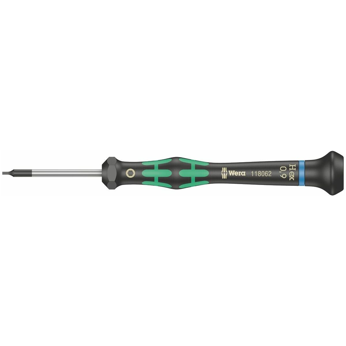 Kuusiokolo-elektroniikkaruuvimeisseli Kraftform Micro 0,9 mm