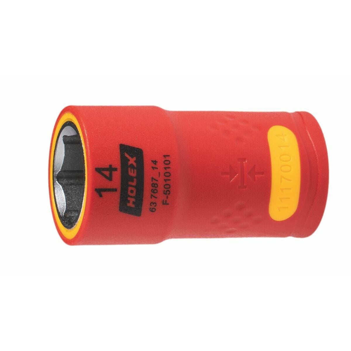 Kuusikulmahylsy, 3/8 tuumaa, täysin VDE-eristetty 14 mm