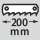 Terän pituus: 200 mm