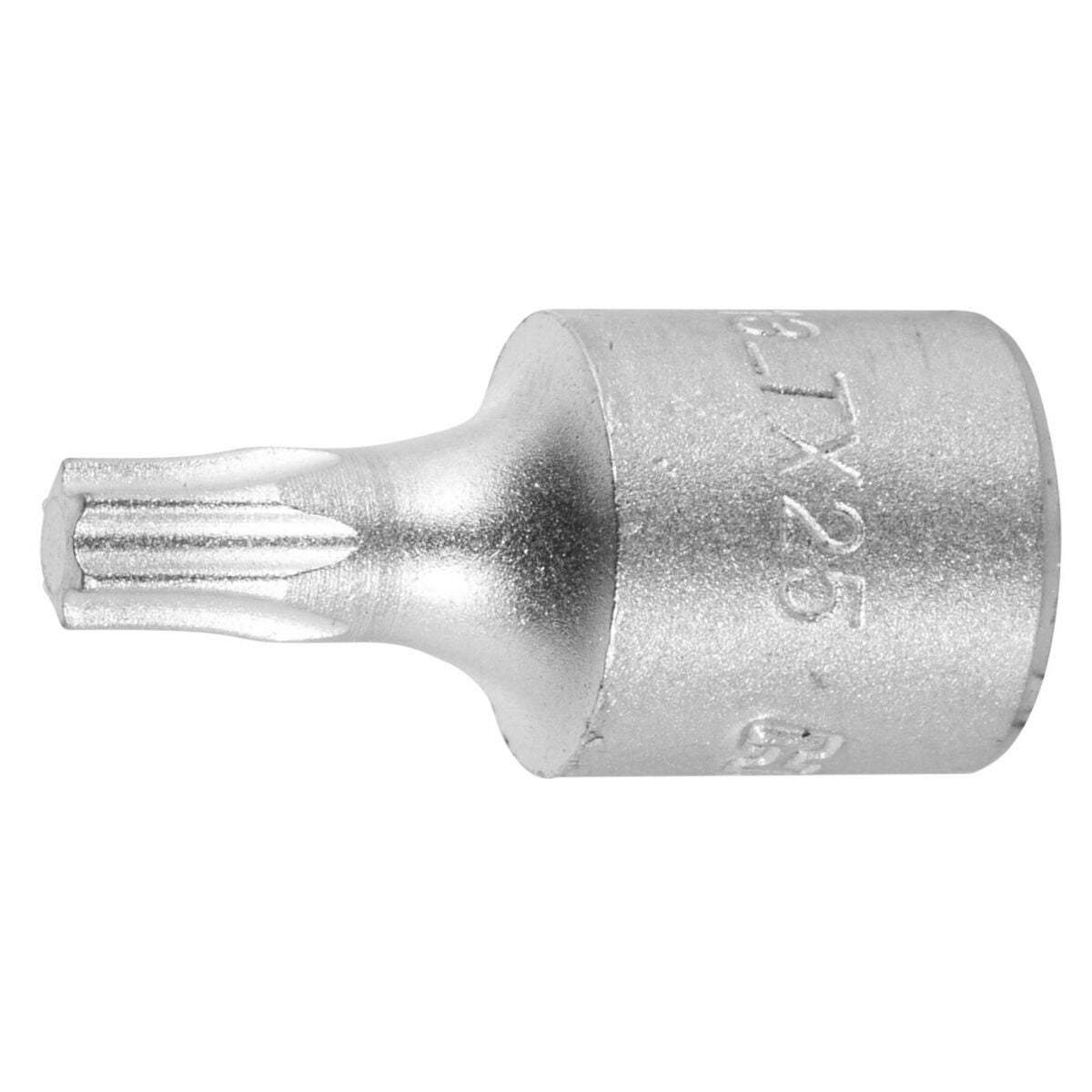 Ruuvauskärkihylsy, 1/4 tuumaa Torx®-kärjille, lyhyt Tx25