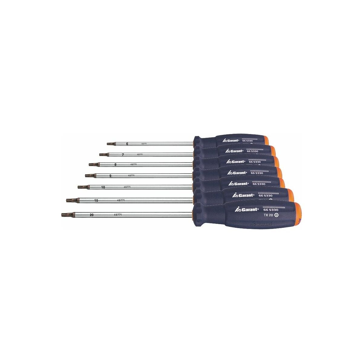 Torx®-ruuvitalttasarja, 2K-Haptoprene-kahvalla