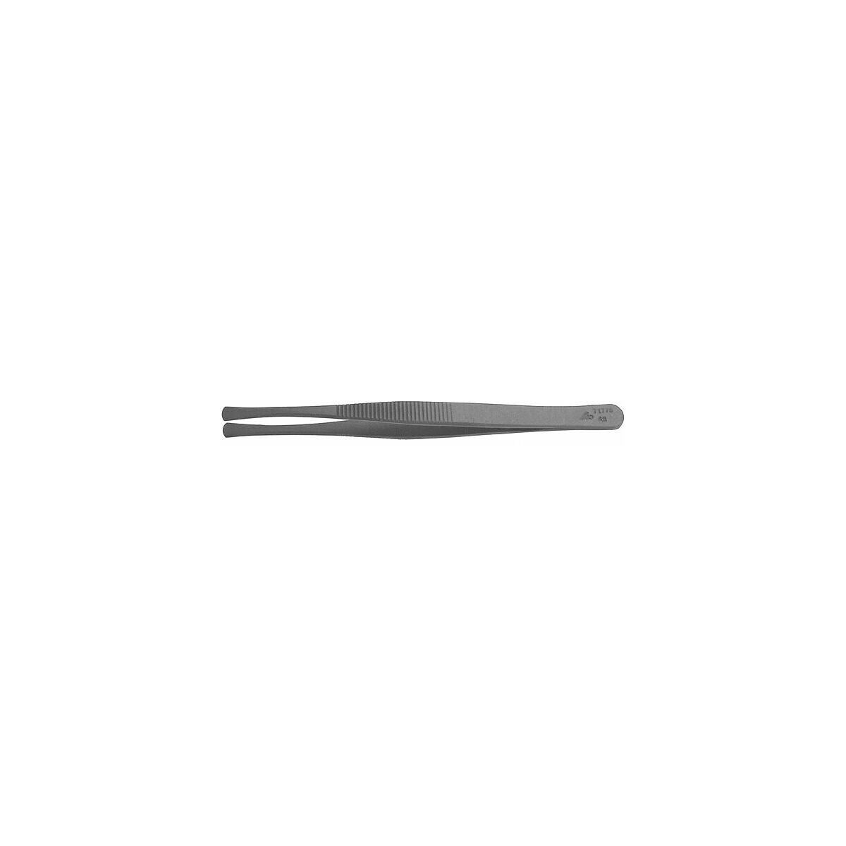 Pinsetit, leveät / 6,5 mm leveä kärki, 120 mm, muoto 35a AM