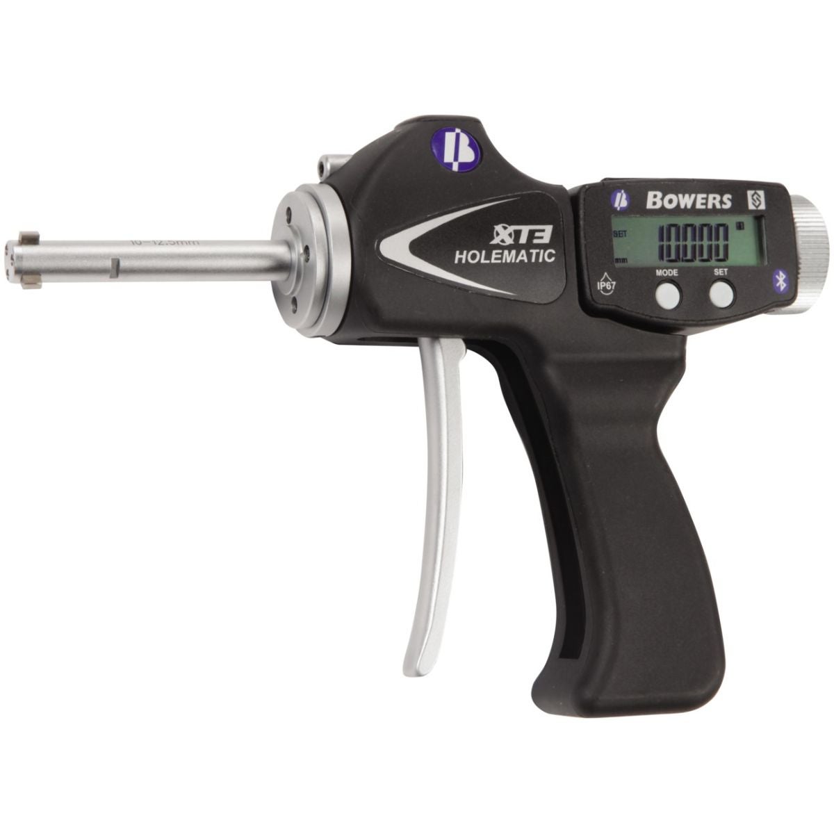 Digitaalinen XT-pikasisämittauslaite Holematic HCT sis. Bluetooth® mm