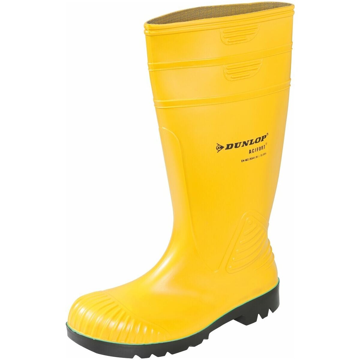 Suojasaapas keltainen DUNLOP ACIFORT HEAVY DUTY FULL SAFETY, S5