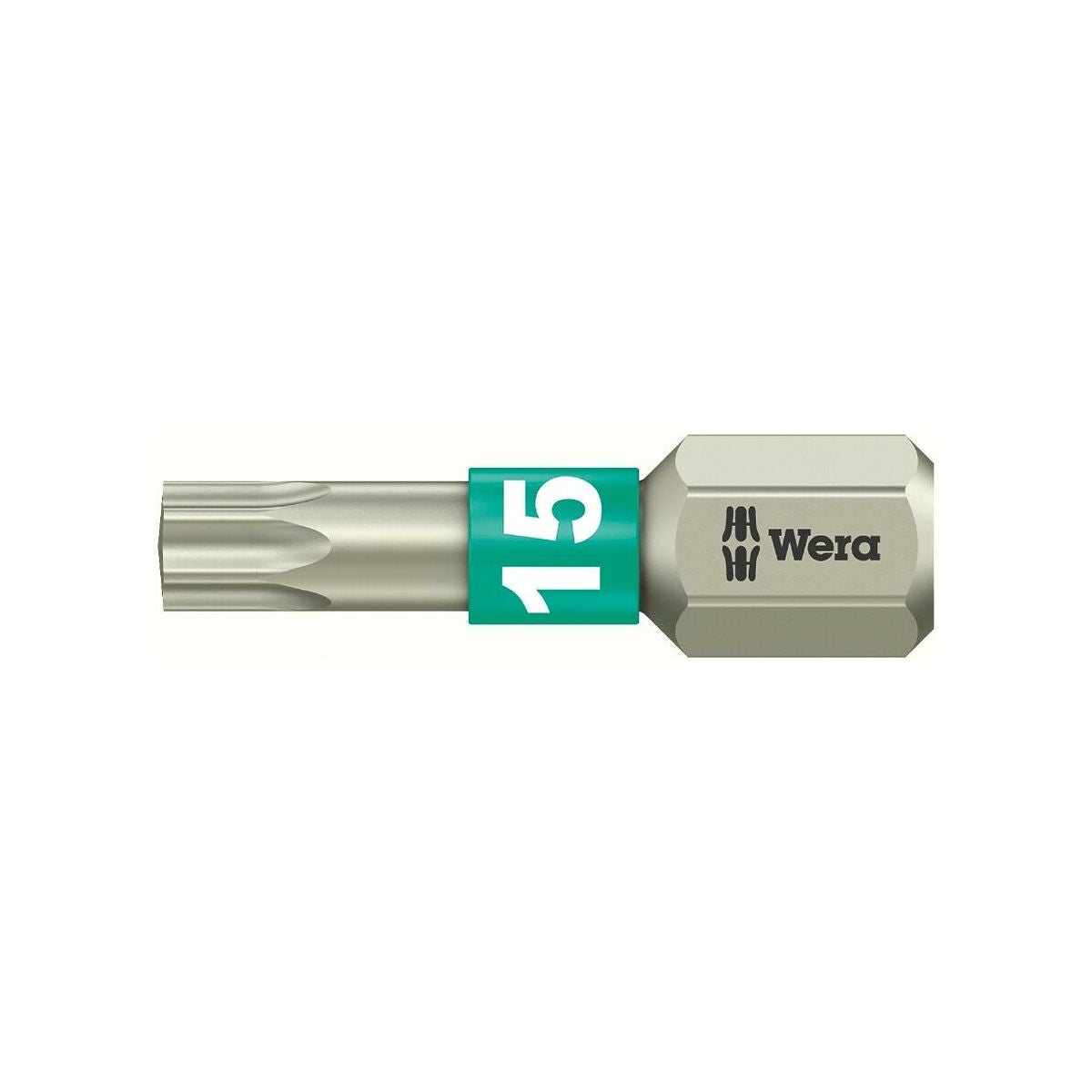 Kärjet Torx®-ruuveille, 1/4 tuumaa C 6,3, ruostumatonta terästä Tx15