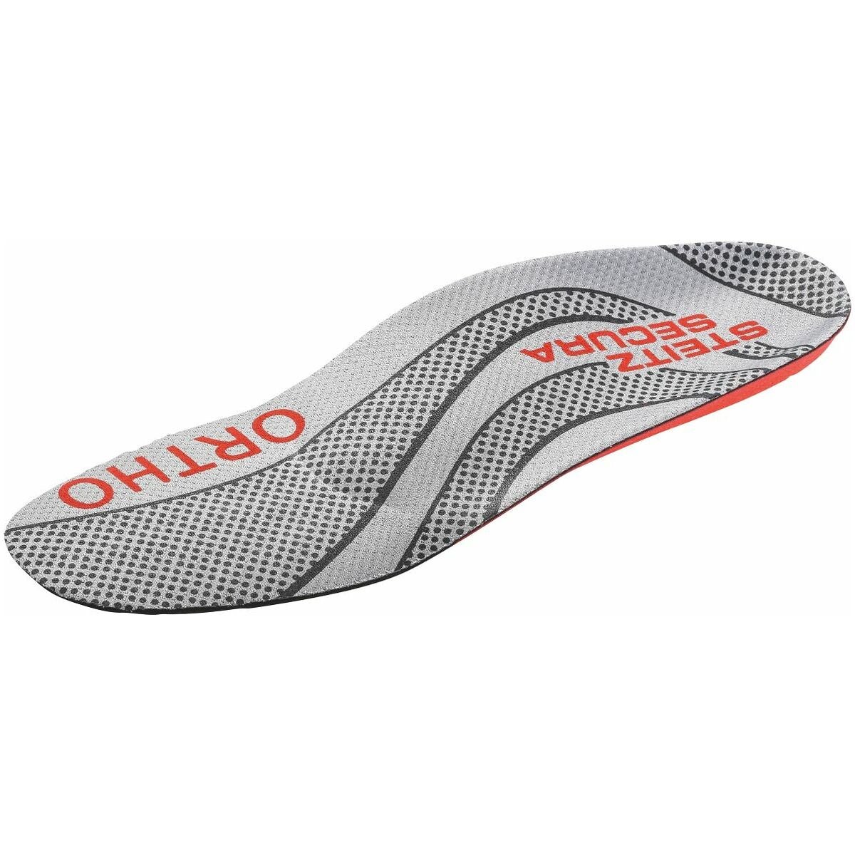 Pohjalliset harmaat/punaiset Ortho-Soft ESD HIGH